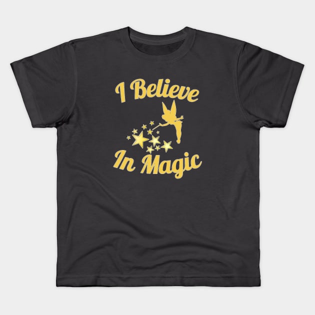 I Believe In Magic Kids T-Shirt by MPopsMSocks